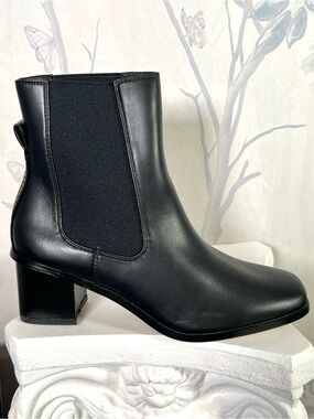 French Connection Black FC Chrissy Chelsea Ankle Boots